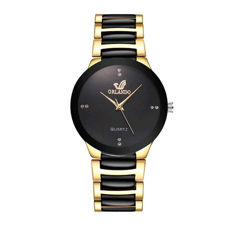 Orlando Men's Watch Elegant Original Waterproof Strap Chain Orii Korea Fashion Mens Analog Watch