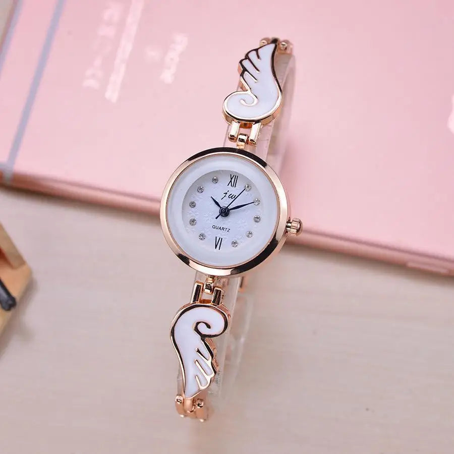 Quartz Watch Women Luxury Rose Gold Crystal Bracelet Wrist Watches For Woman Gift Clock Laides Reloj Mujer