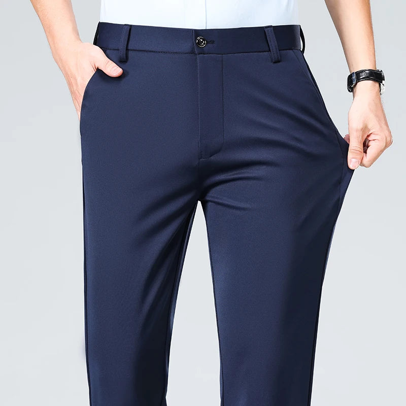 Men Formal Dress Suit Pants Work Pants Quality