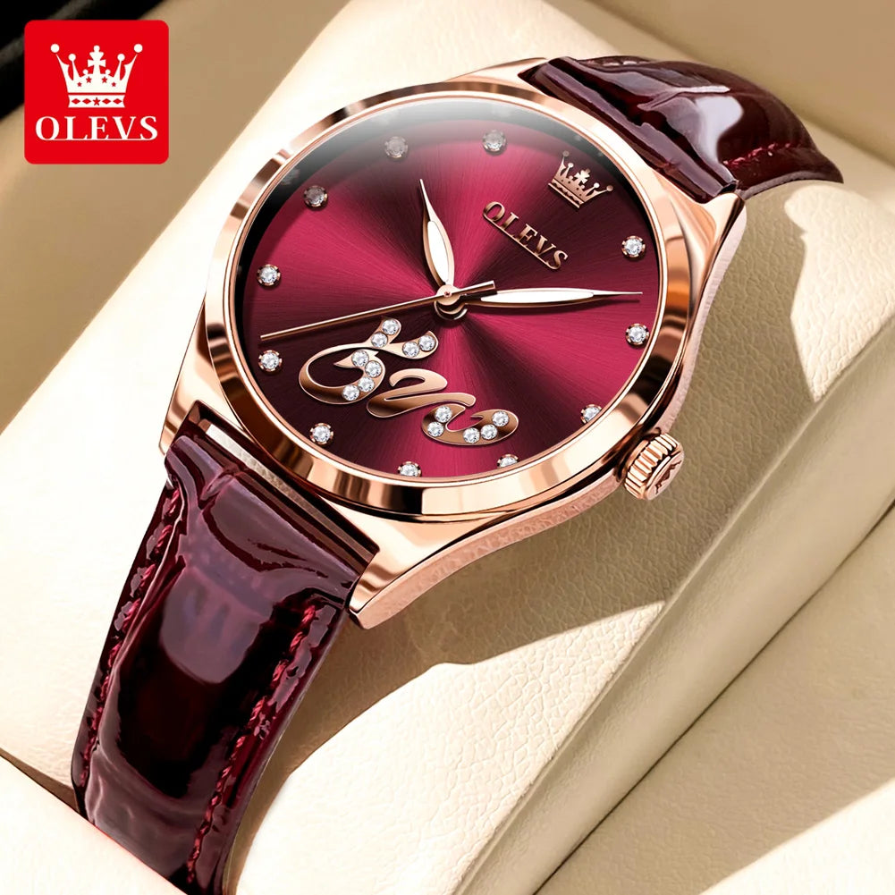 Fashionable Waterproof Luminous WOMEN'S Quartz Watch