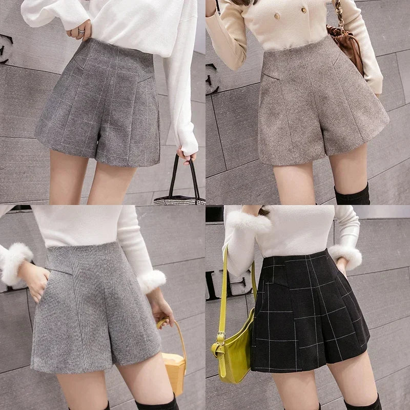 knitted shorts Girls High Waist Womens Shorts Female Sexy Clothes