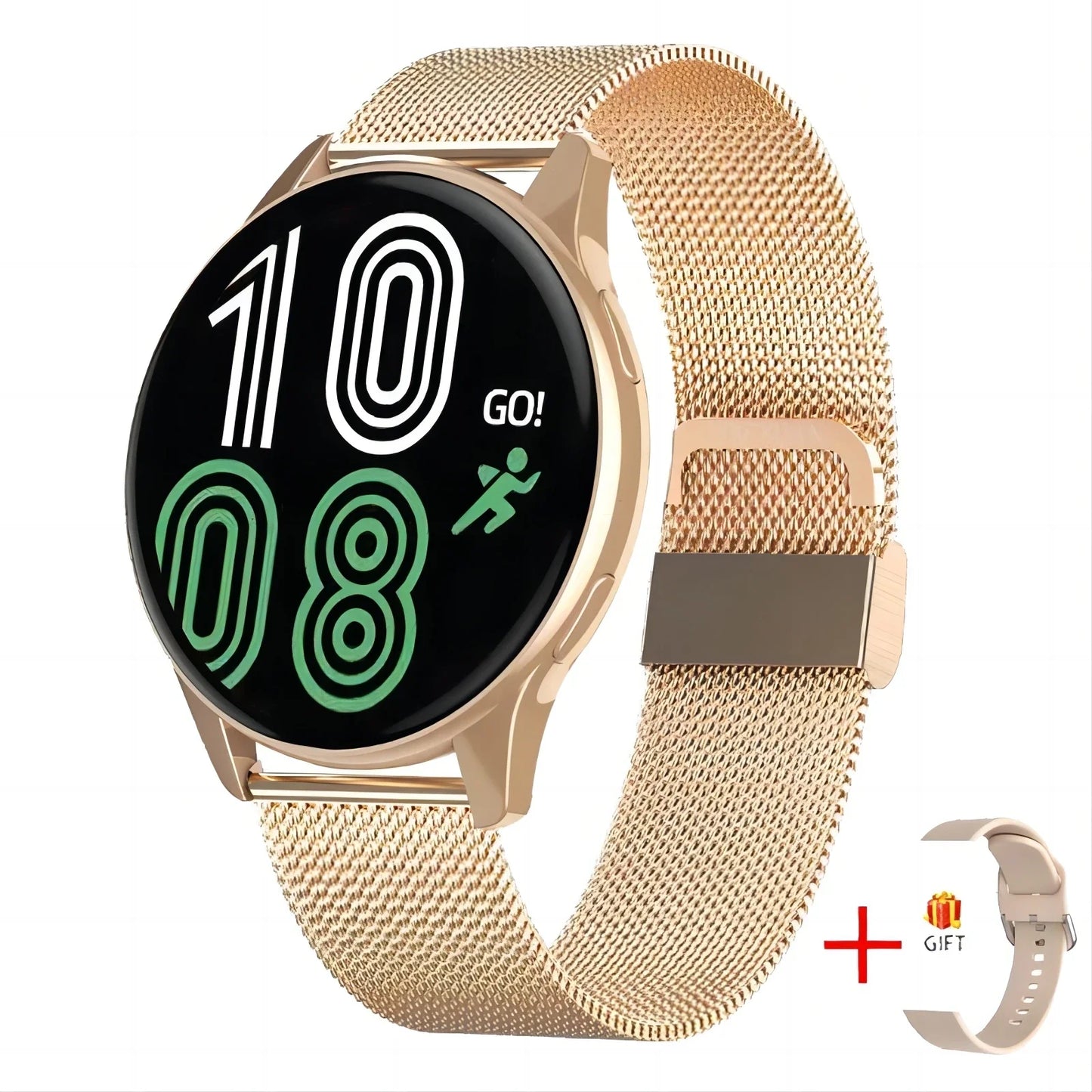 Smart Watch Round Bluetooth Call Men Women Fitness Tracker Bracelet Custom Watch Face Watches For Android IOS  Smartwatch 2024