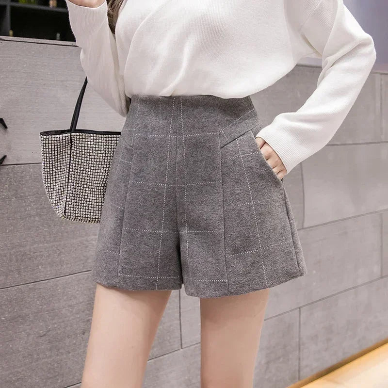 knitted shorts Girls High Waist Womens Shorts Female Sexy Clothes