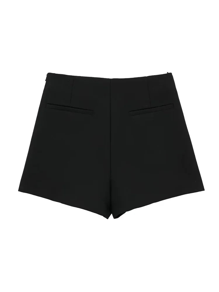 Mini Skirts Shorts Vintage High Waist Female Chic Lady Shorts