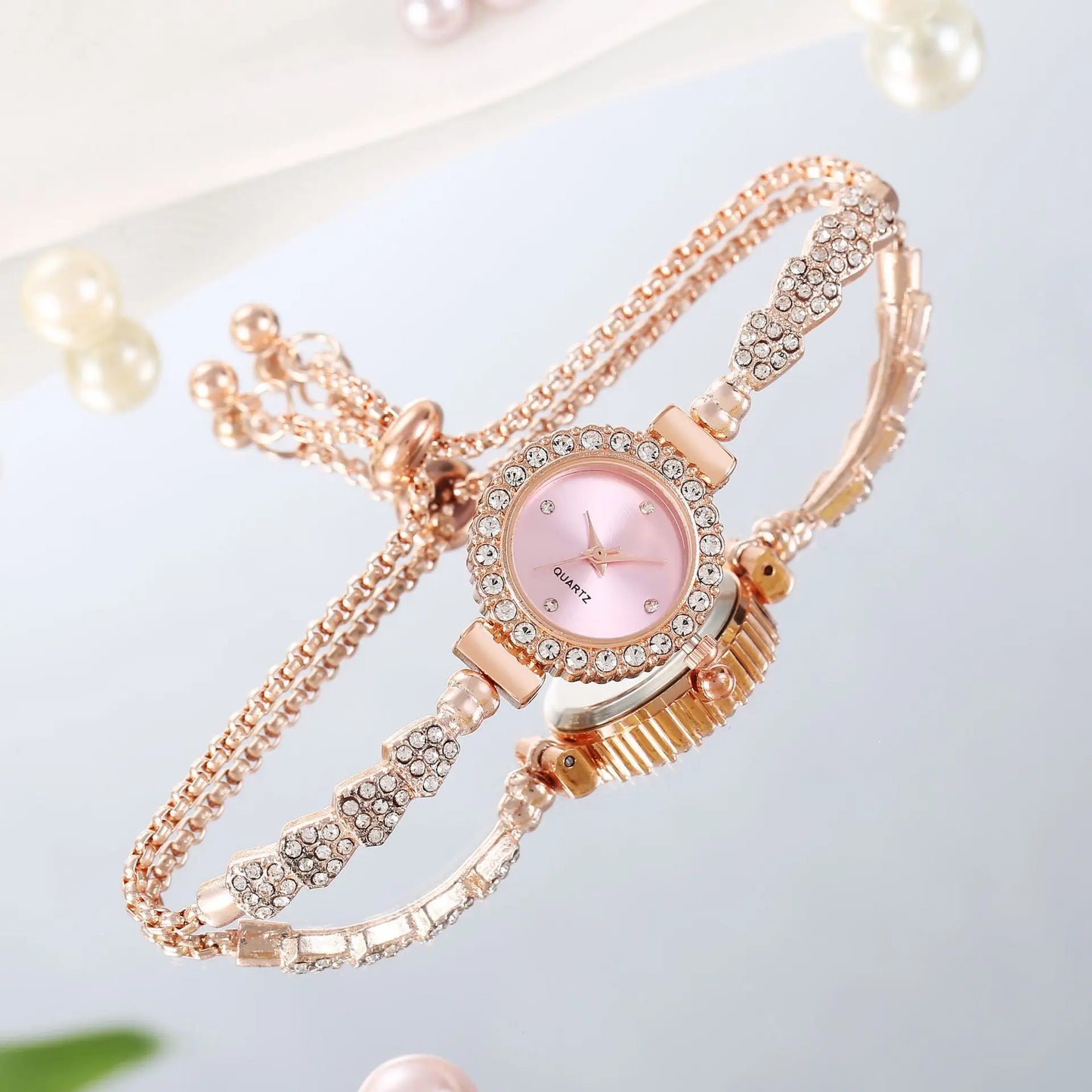 New Fashion Luxury Women's Watch Gold Fine Strap Ladies Watch for Bracelet Montre Femme Female Wrist Watch Women Clock Relojes