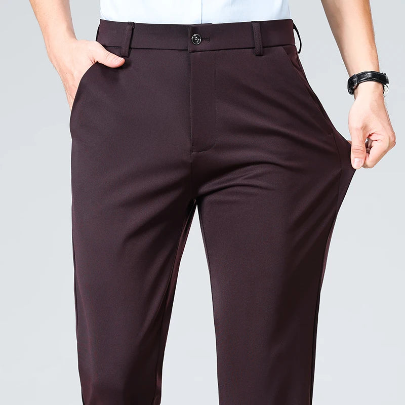 Men Formal Dress Suit Pants Work Pants Quality