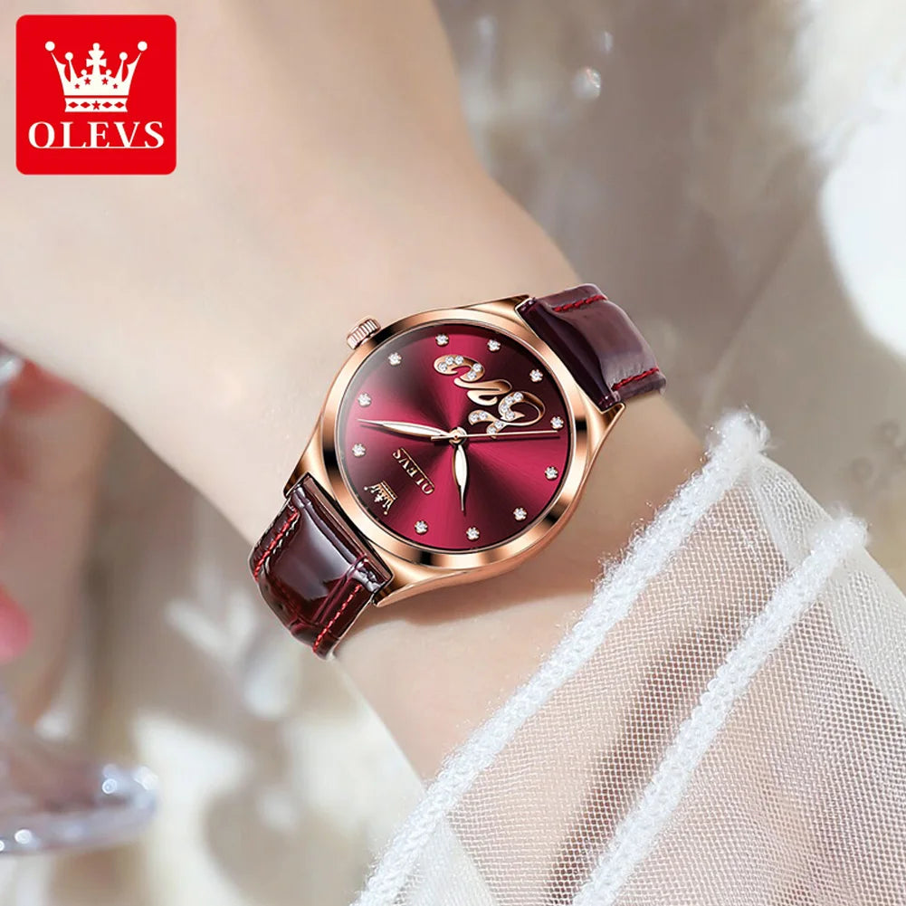 Fashionable Waterproof Luminous WOMEN'S Quartz Watch