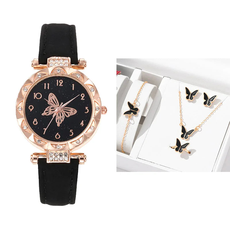 Women Watch Jewelry Set New