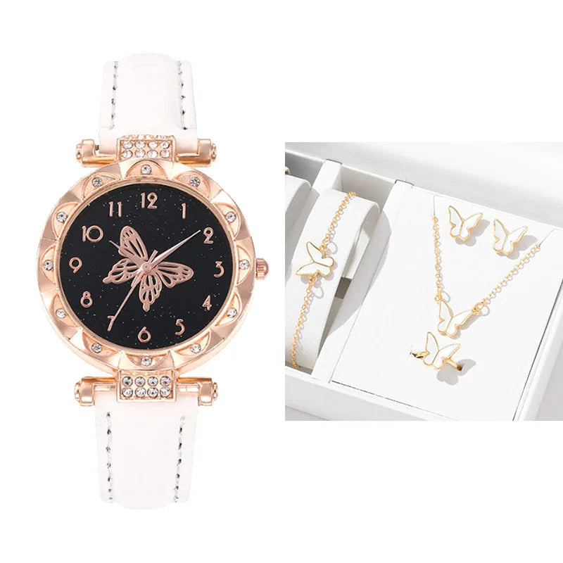 Women Watch Jewelry Set New