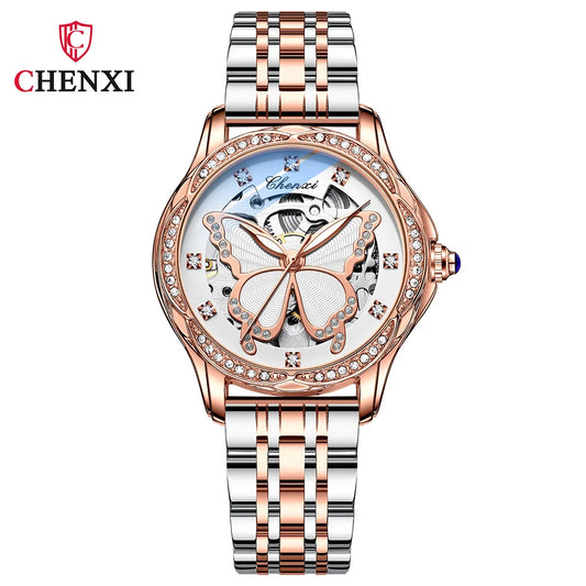 Luxury Fashion Women Automatic Mechanical Watch