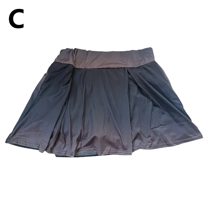 Girl High Waist Casual Cycling Running Sports Dance Skirt Skirts Shorts Yoga Shorts Fitness Skirts