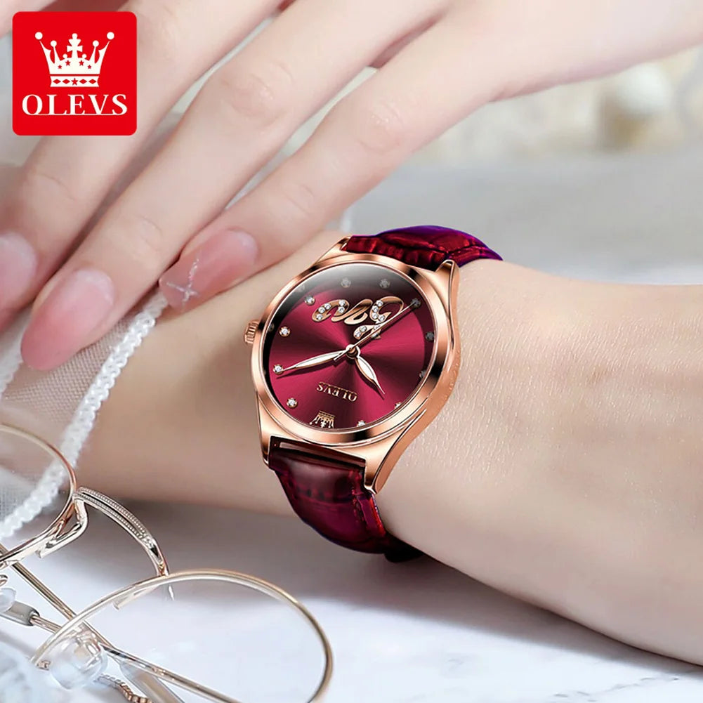 Fashionable Waterproof Luminous WOMEN'S Quartz Watch