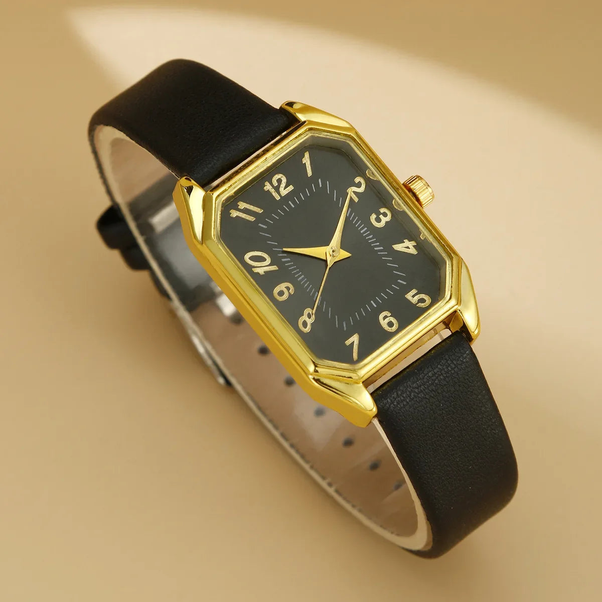 6/5/1PCS Luxury Fashion Square Women's Watches Brand Ladies Quartz Wristwatch Jewelry Set Classic Simple Femme Relogio Feminino