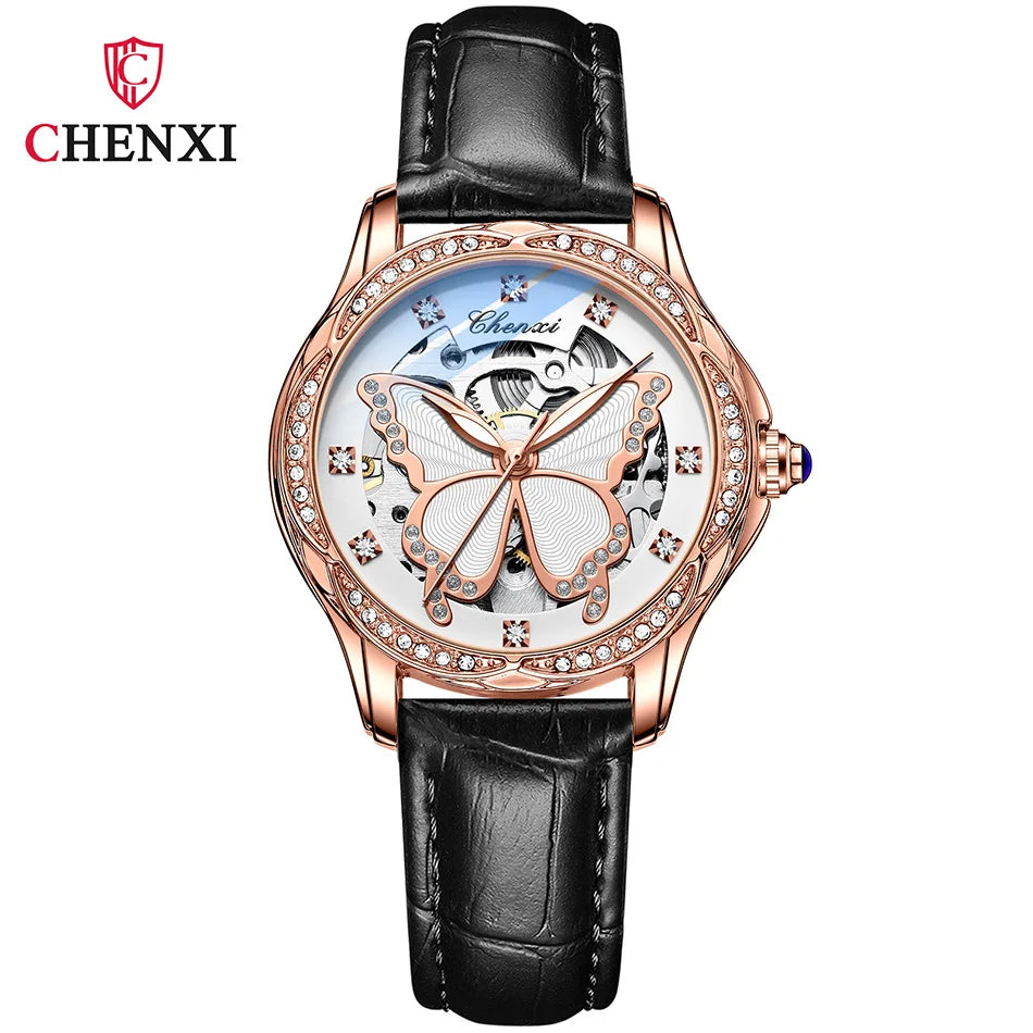 Luxury Fashion Women Automatic Mechanical Watch