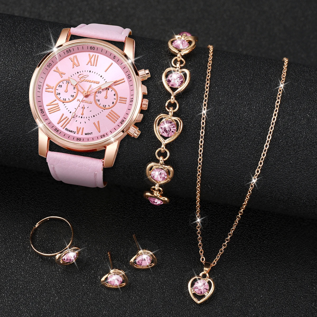 6PCS/Set Fashion Women's Quartz