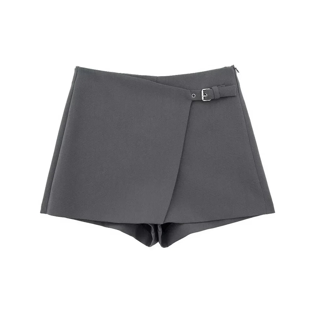 Mini Skirts Shorts Vintage High Waist Female Chic Lady Shorts