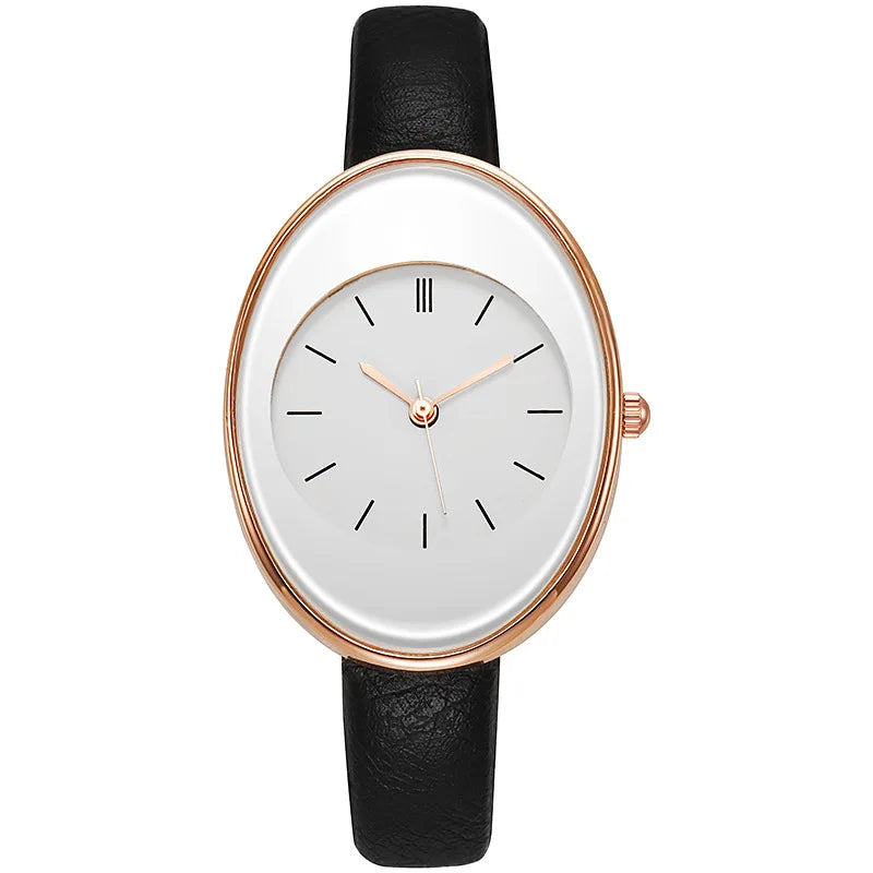 Fashion Watch For Women Leather Wristwatch Women Quartz Watches Clock Female Pointer Watch Gift Reloj Mujer relogio feminino