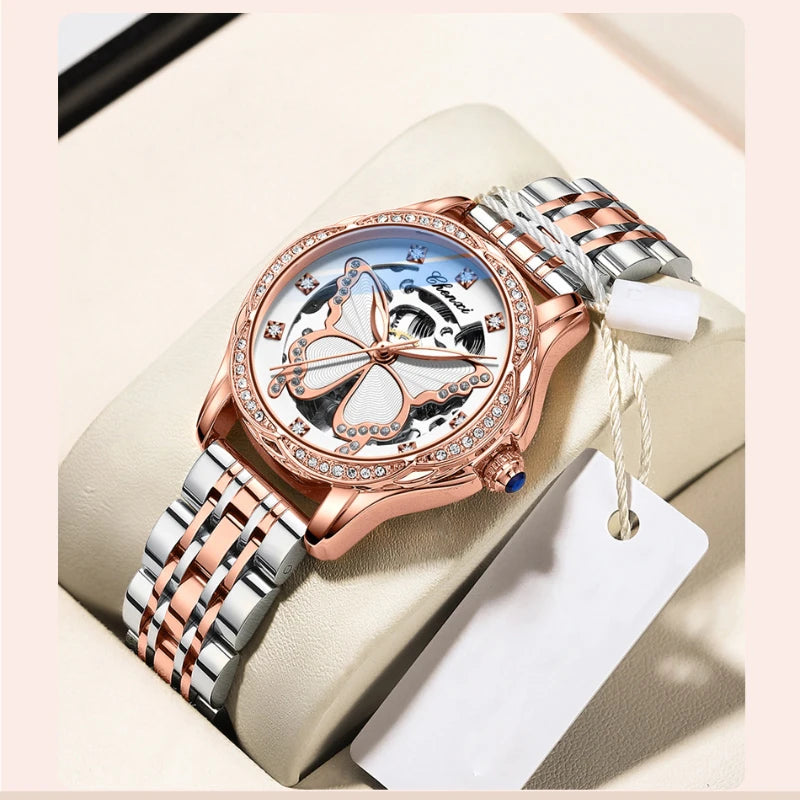 Luxury Fashion Women Automatic Mechanical Watch