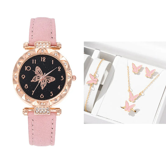 Women Watch Jewelry Set New