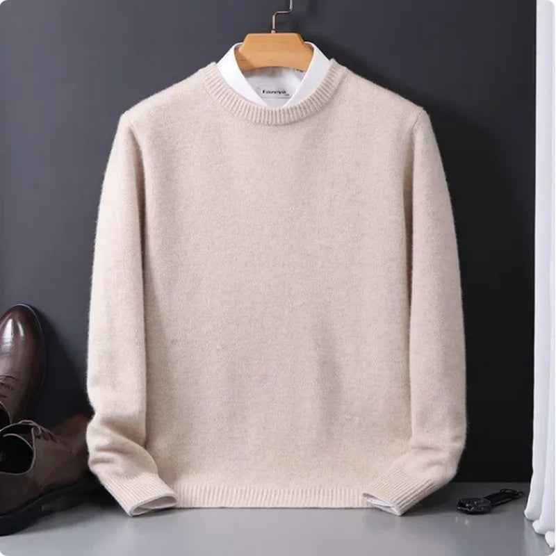 O-neck Pullovers Men's Loose Oversized M-3XL