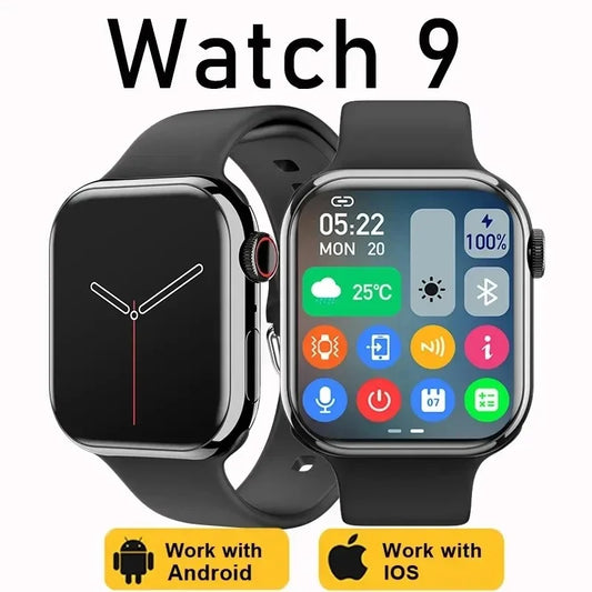 NEW Smart Watch Wireless Charging Smartwatch Bluetooth Calls Men Women