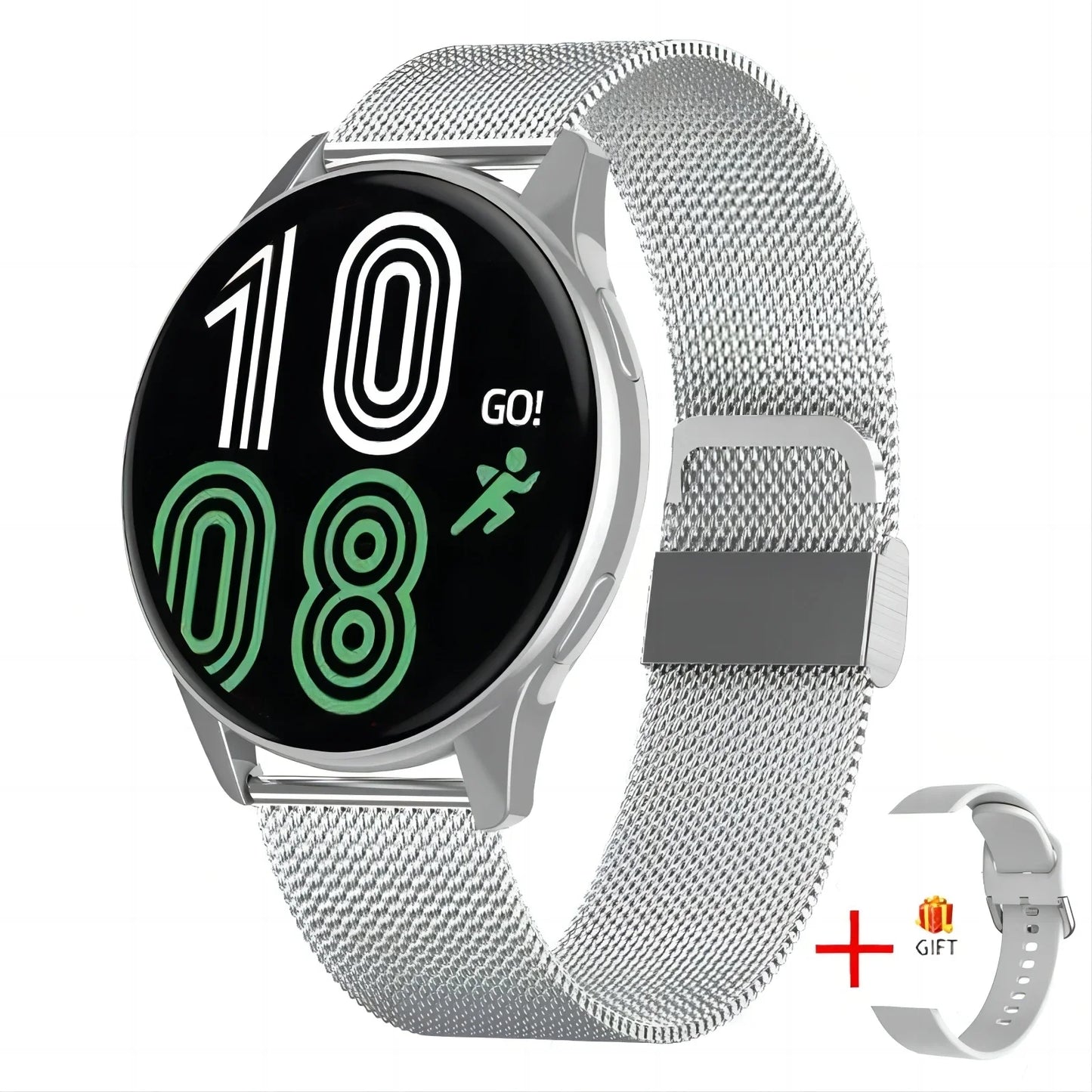 Smart Watch Round Bluetooth Call Men Women Fitness Tracker Bracelet Custom Watch Face Watches For Android IOS  Smartwatch 2024