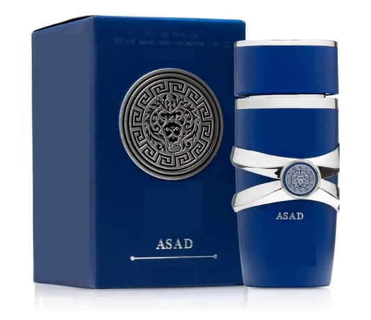 Lattafa Asad Premium Perfume Refreshing Oud and Musk Fragrances Eau De Parfum 100 ml Perfume for Unisex (Pack of 1), 100 ml (Pack of 1)