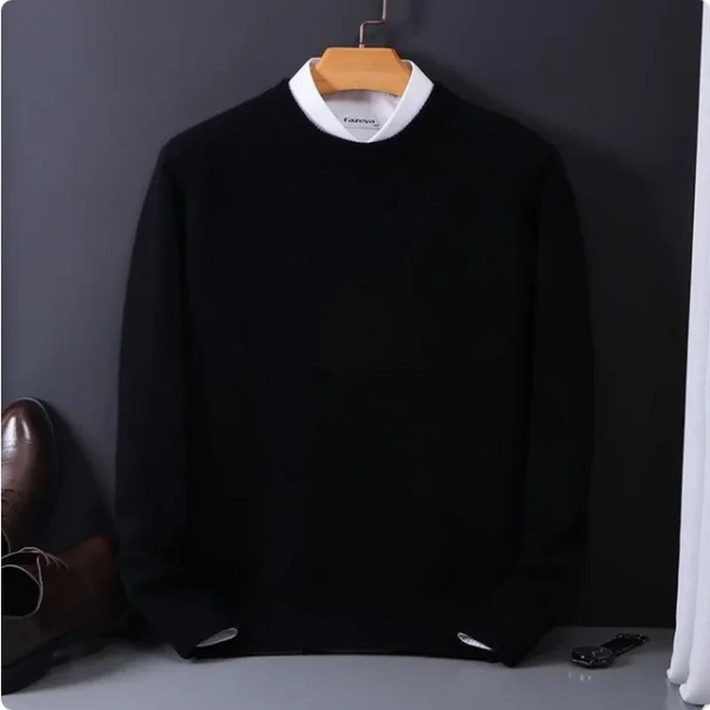 O-neck Pullovers Men's Loose Oversized M-3XL