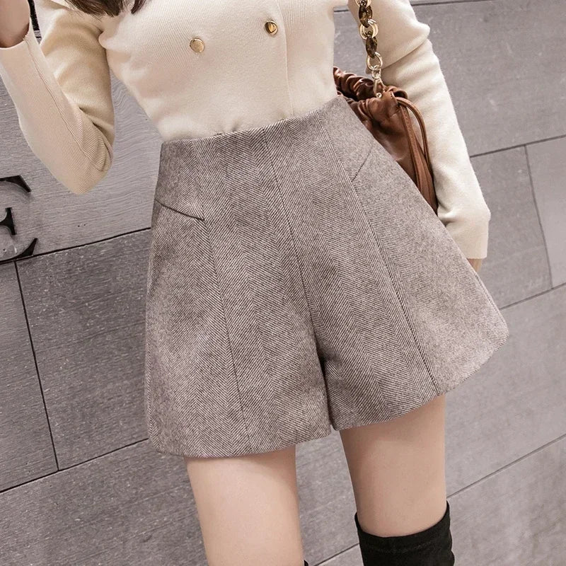 knitted shorts Girls High Waist Womens Shorts Female Sexy Clothes