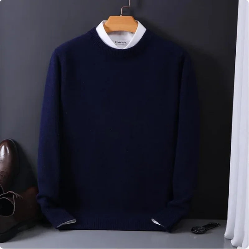 O-neck Pullovers Men's Loose Oversized M-3XL