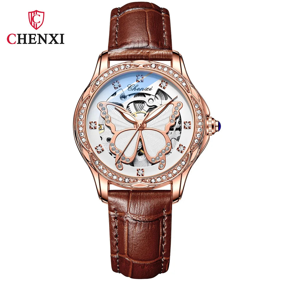 Luxury Fashion Women Automatic Mechanical Watch