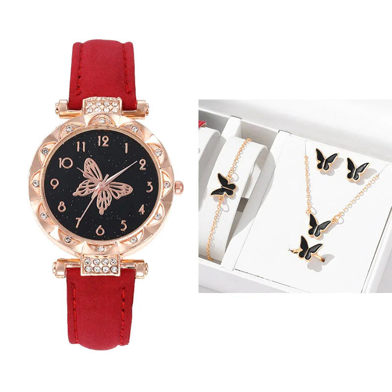 Women Watch Jewelry Set New